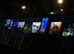 Istorinėje Tauragės erdvėje menas susiliejo su šviesa, muzika ir literatūra