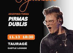 Jokūbas Jankauskas pristato „Paleisk“ ir skelbia akustinį turą: koncertuos ir Tauragėje
