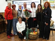 Susitikimas su kraštiečiu Alvidu Lukošaičiu