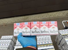 Tauragės rajone sustabdytame automobilyje – 2200 pakelių nelegalių cigarečių
