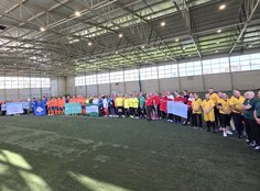 Tauragiškiai sėkmingai pasirodė integraciniame futbolo vaikščiojant turnyre Kaune