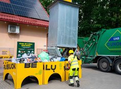 Tauragiškių atliekų rūšiavimo įpročiai: ką atskleidė „Konteinerio krata“?