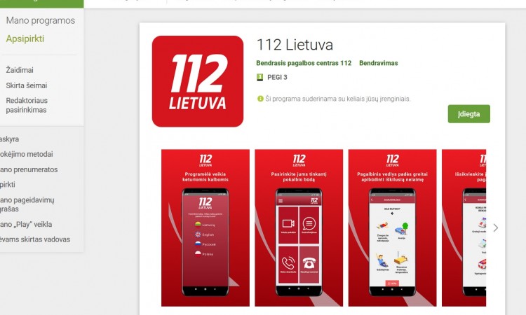 Sukurta išmanioji programėlė, leidžianti klausos negalią turintiems asmenims lengviau išsikviesti skubią pagalbą