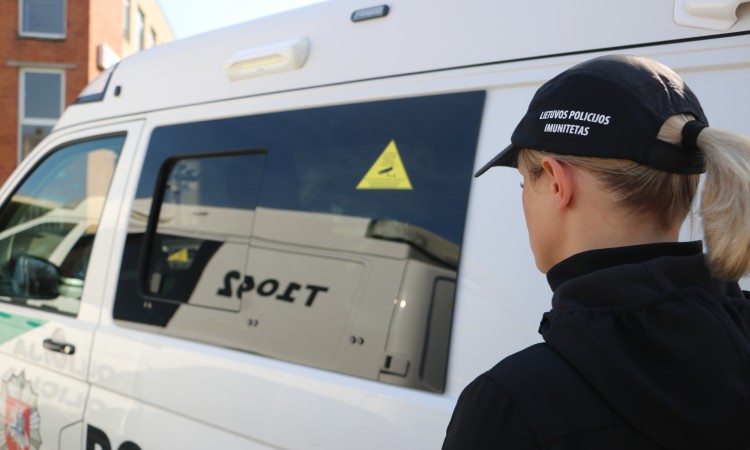 Atsižvelgiant į pandemiją keičiasi policijos darbo organizavimas