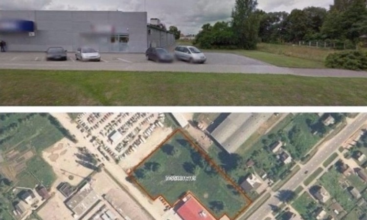 Aukcione parduodamas žemės sklypas