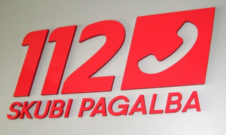 Bendrasis pagalbos centras primena: numeriu 112 pagalba turėtų būti kviečiama iš įvykio vietos 
