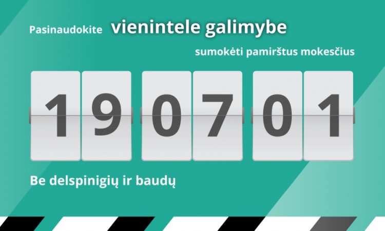 Ištaisyti praeities klaidas dabar galima be pasekmių – VMI kviečia pasinaudoti vienintele galimybe atsiskleisti