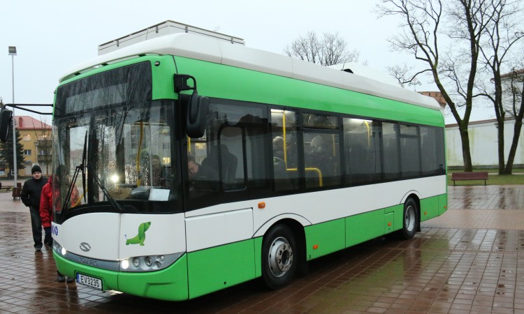 Naujausios kartos ekologiškas elektrinis autobusas jau Tauragėje