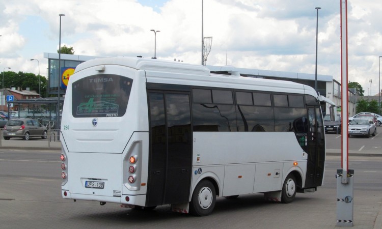Tauragės autobusų parkas sumažino maršrutų skaičių