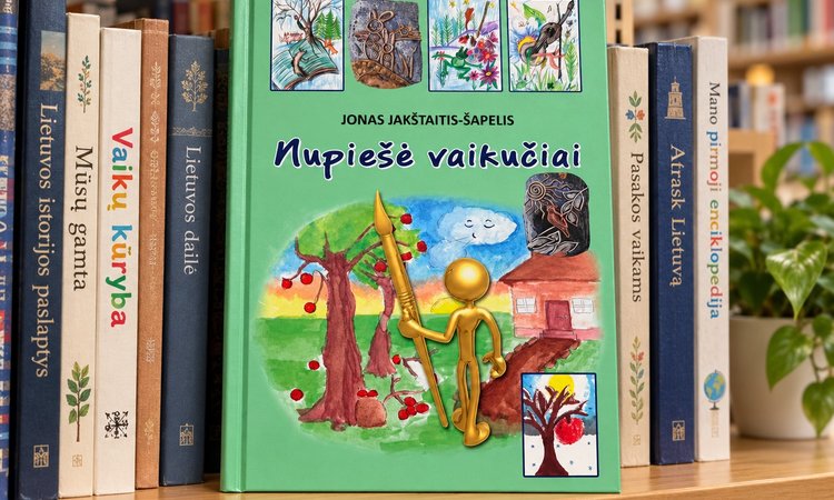 Jono Jakštaičio-Šapelio knygos „Nupiešė vaikučiai“ pristatymas