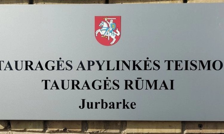 Tauragės teisme nuteistas vyras, vengęs išlaikyti nepilnamečius vaikus