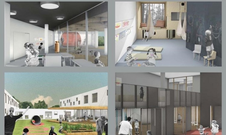 Vaikų reabilitacijos centro-mokyklos „Pušelė“ laukia moderni renovacija