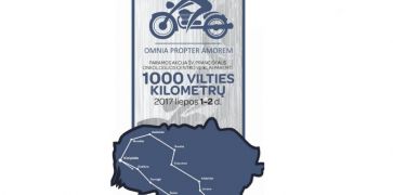 „1000 vilties kilometrų“  žygis skatins padėti onkologinių ligų palėstiems