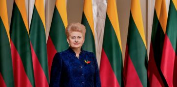 Lietuvos Respublikos Prezidentės Dalios Grybauskaitės sveikinimas Vasario 16-osios proga