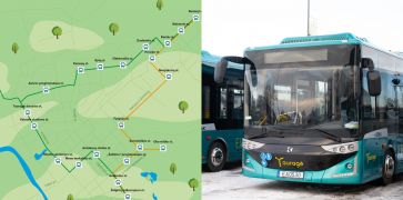 Netrukus Tauragės rajono gyventojai galės keliauti 2 naujais viešojo transporto maršrutais