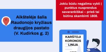 Tauragėje trečiadienį pradės veikti mobilusis punktas