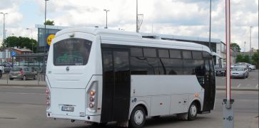 Tauragės autobusų parkas sumažino maršrutų skaičių