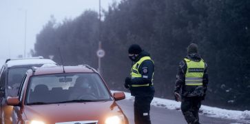 Tauragės pareigūnai informuoja: judėjimo kontrolė bus vykdoma mobiliuoju principu