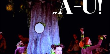 Pirmoji mažųjų kelionė į teatro pasaulį: Tauragėje – muzikinis spektaklis kūdikiams „A-Ū!“...