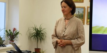 Tauragės bibliotekoje – regėjimo stiprinimo pamokos ir susitikimas su Sigita Labutiene