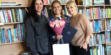 Tauragės bibliotekos ambasadorių darbas įvertintas Prezidentūroje